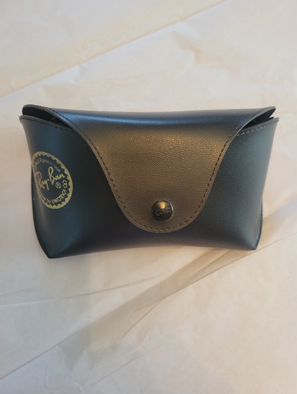 Classic Ray-Ban Black Logo Sunglasses Case w/Belt Loop Unisex FINAL PRICE!